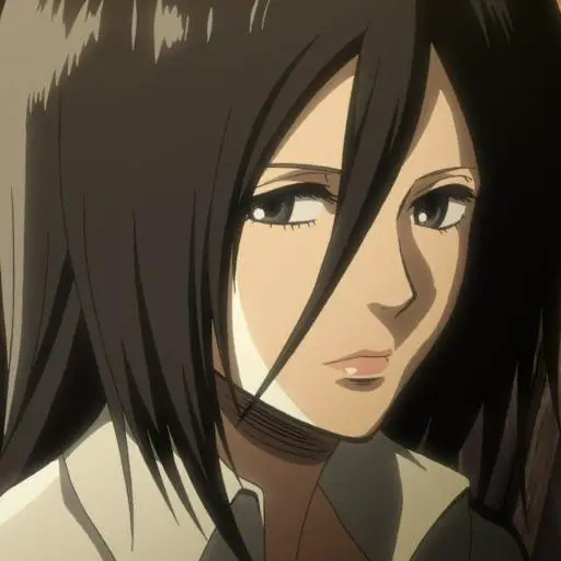 female anime characters - Mikasa Ackerman