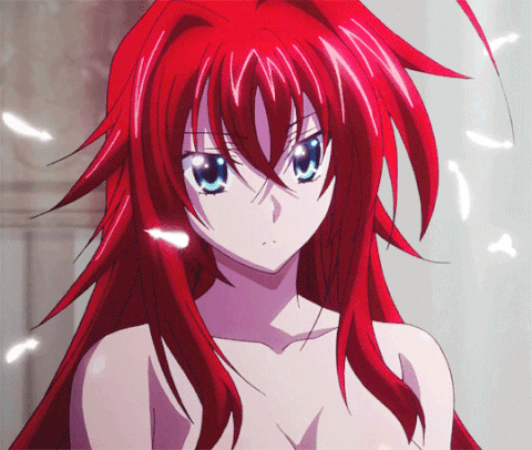 female anime characters - Rias Gremory