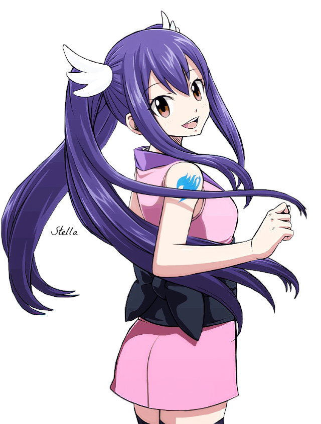 female anime characters - Wendy Marvell
