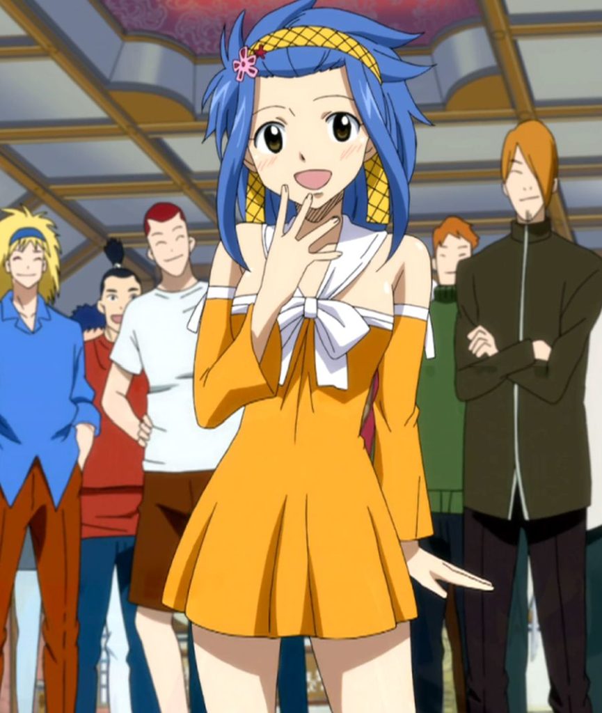 female anime characters - Levy McGarden