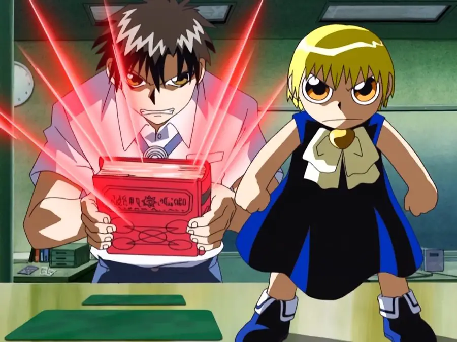 swords and magic school anime